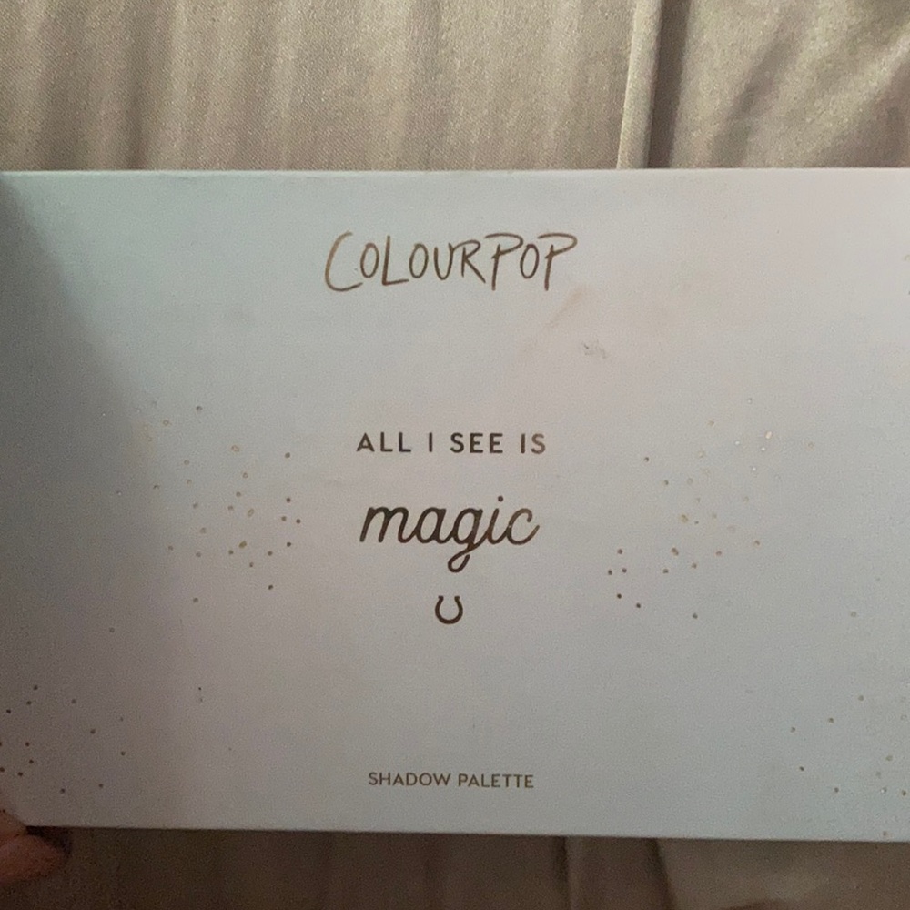 Colorpop all i see is magic palette